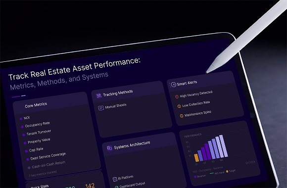 How to Track Real Estate Asset Performance: Metrics, Methods, and Systems