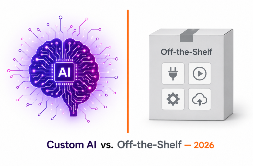 Custom AI Solutions vs. Off-the-Shelf Tools: Which Is Right for Your Business in 2026?