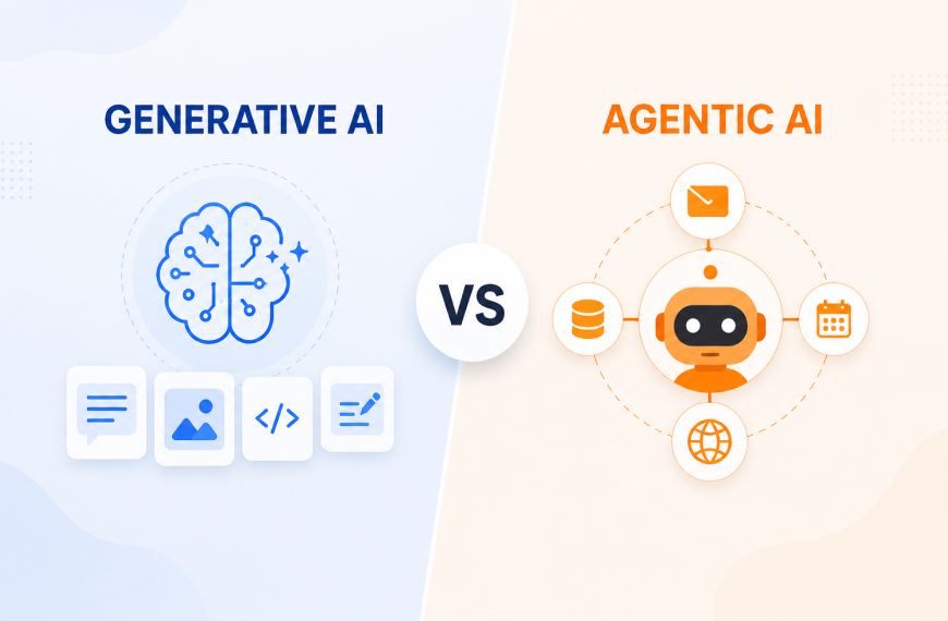 Agentic AI vs Generative AI: What's the Difference and Which Does Your Business Need?